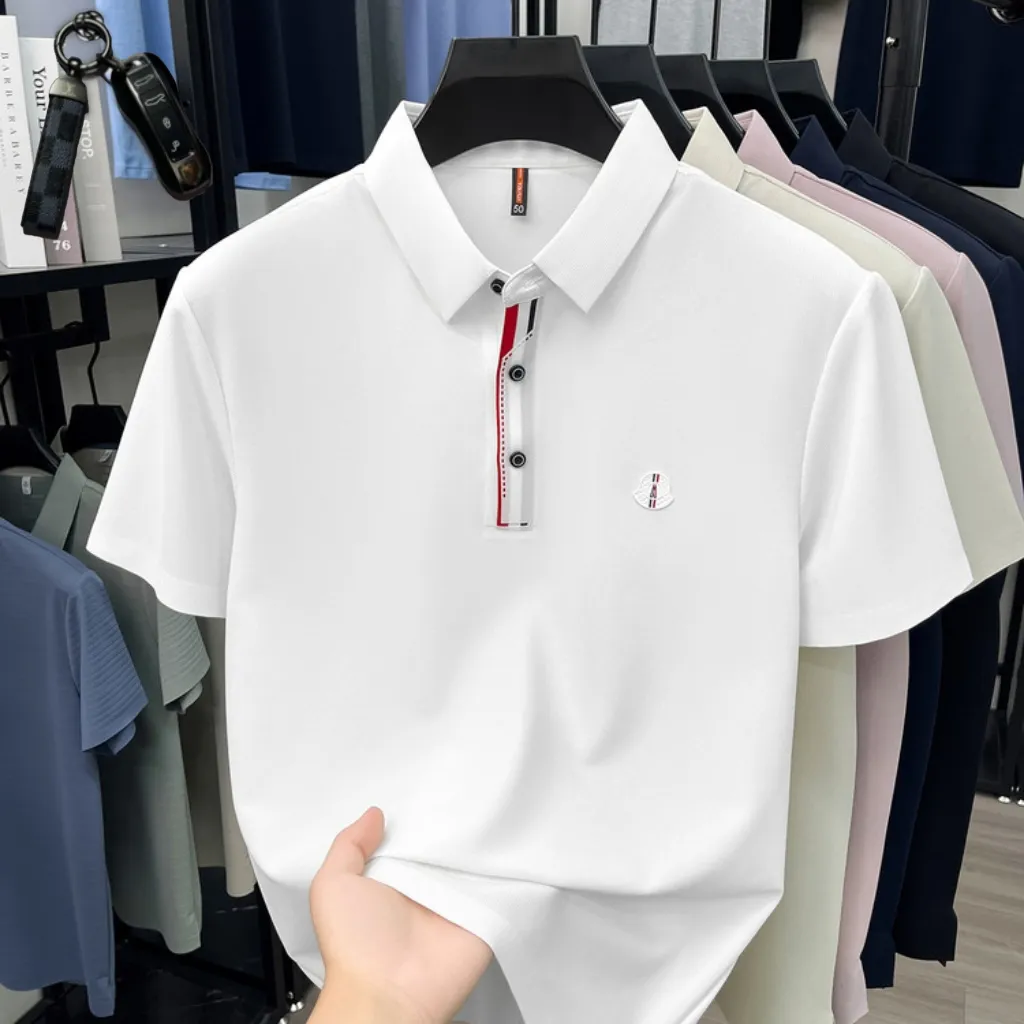P140🎁 🔑26 Quality POLO ， Quality ，100% Breathable ， LOGO， ⚡️ T ⚡️ ， ！Sizes：M-4XL（ 210 、 。
